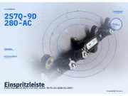 Einspritzleiste FORD Mondeo III (B5Y) 2S7Q-9D280-AC