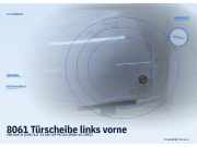 Türscheibe links vorne VW Golf II (19E)