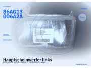 Hauptscheinwerfer links FORD Orion II (AFF) 86AG13006A2A