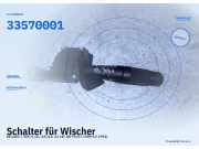 Schalter für Wischer PEUGEOT 309 II (3C, 3A) 9753275380 33570001