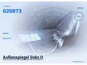 Außenspiegel links OPEL Corsa E (X15) 020873