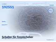 Schalter für Fensterheber OPEL Agila (H00) 192551