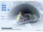 Tachometer PEUGEOT 206 CC 9656696680