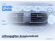 Lüftungsgitter Armaturenbrett OPEL Agila (H-B) 37430-52K00