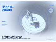 Kraftstoffpumpe HYUNDAI Elantra (XD) 31110-2D400