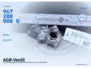 AGR-Ventil Citroën Berlingo Kasten/Großraumlimousine (B9) 9672880080