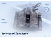Bremssattel links vorne FIAT Barchetta (183)