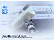 Hauptbremszylinder VW Golf III Cabriolet (1EX0) 3A1698019