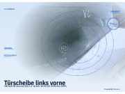 Türscheibe links vorne VW Golf III Variant (1H)
