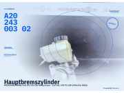 Hauptbremszylinder MERCEDES-BENZ SLK (R170) A2024300302