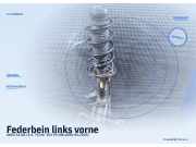 Federbein links vorne AUDI A3 (8L)