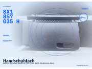 Handschuhfach AUDI A1 Sportback (8XA) 8X1857035H