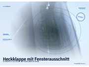 Heckklappe mit Fensterausschnitt CITROEN C1