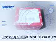 Bremsbelag SB FORD Escort 81 Express (AVA) GDB327