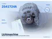 Lichtmaschine PEUGEOT 306 Schrägheck 2541724 A