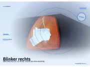 Blinker rechts AUDI 100 (43, C2)