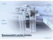 Bremssattel rechts hinten VW Golf IV (1J)