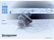 Servopumpe VW Golf IV Cabriolet (1E7) 1H0422155E