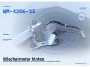 Wischermotor hinten HONDA Civic VI Stufenheck (EJ, EK) WM-4206-1S