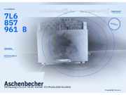 Aschenbecher VW Touareg I (7L) 7L6857961B