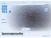 Spannungswandler VW Golf VII (5G) 5G0035953D