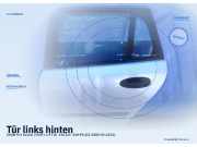 Tür links hinten SAAB 9-3 Kombi (YS3F)