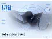 Außenspiegel links SUZUKI Swift III (EZ, MZ) 84702-62JB0