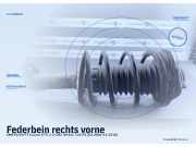 Federbein rechts vorne Cruiser Chrysler PT Cruiser (PT) (PT Cruiser (PT)) 2.2 Crd 89 kW (03.2002–12.2010) 215716