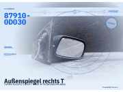 Außenspiegel rechts TOYOTA Yaris (P1) 879100D030 87910-0D030
