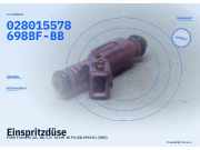 Einspritzdüse FORD Fiesta IV (JA, JB) 0280155786 98BF-BB