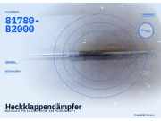Heckklappendämpfer KIA Soul II (PS) 81780-B2000