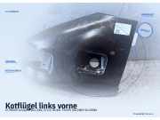 Kotflügel links vorne CITROEN Jumper Bus (244, Z)