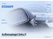 Außenspiegel links OPEL Agila (H00) 010609