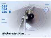 Wischermotor vorne VW Passat B3/B4 (3A2, 35I) 0390241108