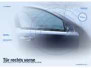 Tür rechts vorne OPEL Astra H