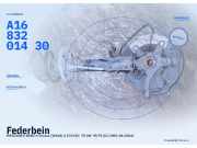 Federbein MERCEDES-BENZ A-Klasse (W168) A1683201430