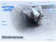 Klimakompressor NISSAN Pixo (UA0) 447280-0490