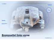 Bremssattel links vorne HYUNDAI i10 (PA)