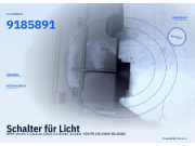 Schalter für Licht OPEL Vectra C Caravan (Z-C/SW) 9185891