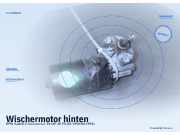 Wischermotor hinten OPEL Kadett E Caravan