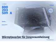 Wärmetauscher für Innenraumheizung AUDI A4 Avant (8D, B5) 8D0203509A
