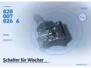 Schalter für Wischer OPEL Vivaro A Combi (X83) 8200070266