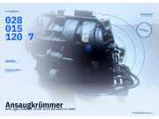 Ansaugkrümmer OPEL Agila (H00) 0280600033 0280151207