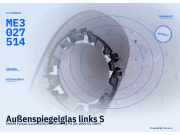 Außenspiegelglas links SMART Fortwo Coupe (450) ME3027514