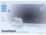 Drosselklappe RENAULT Megane II (BM/CM) 8200190230