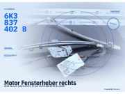 Motor Fensterheber rechts SEAT Ibiza II (6K) 6K3837402B