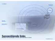 Sonnenblende links HYUNDAI i30 II Kombi (GD)