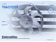 Elektrolüfter BMW X1 (E84) 75617119