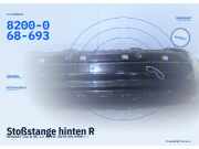 Stoßstange hinten RENAULT Clio II (B) 8200-068-693