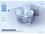 Lichtmaschine VOLVO V90 I (965) 0123500006